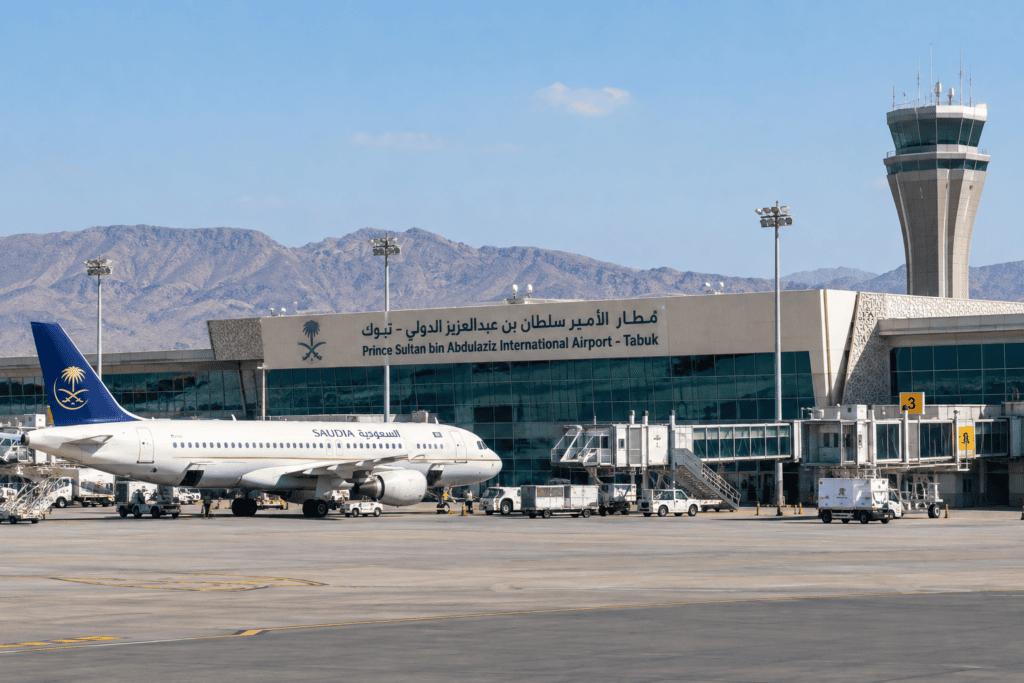 Flydubai FZ1073 incident emergency landing at Tabuk Airport